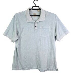 Mens Red Head Light Blue Polo Shirt Short Sleeve Cotton Polyester Blend Size 2XL